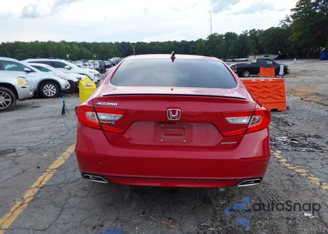 2022 Honda Accord Sport from USA, damaged, VIN 1HGCV1F30NA048963